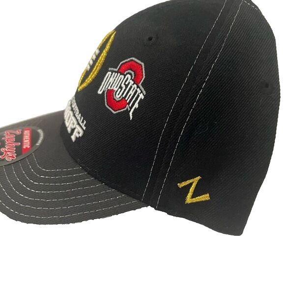 Zephyr OHIO STATE vs OREGON NCAA College Football Playoff Commemorative Cap NEW! - Picture 3 of 7